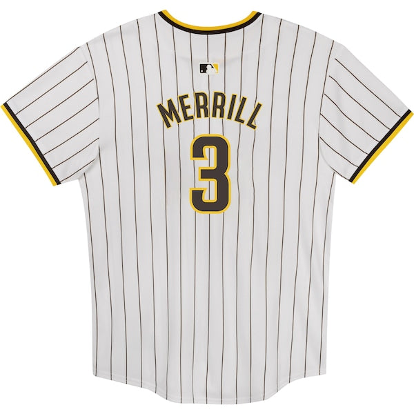 Jackson Merrill San Diego Padres Nike Preschool Home Player Game Jersey - White