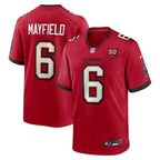 Baker Mayfield Tampa Bay Buccaneers Nike 50th Season Team Game Jersey - Red/Creamsicle