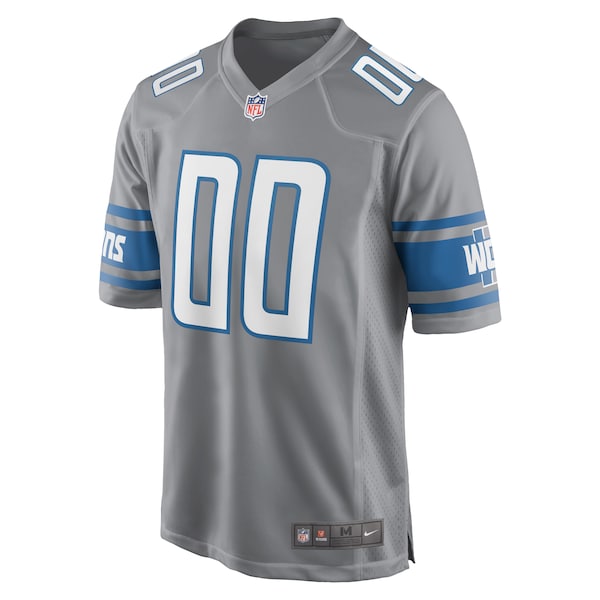 Detroit Lions Nike Alternate Custom Game Jersey - Gray