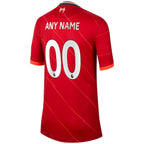 Liverpool Nike Youth 2021/22 Home Breathe Stadium Replica Custom Jersey - Red