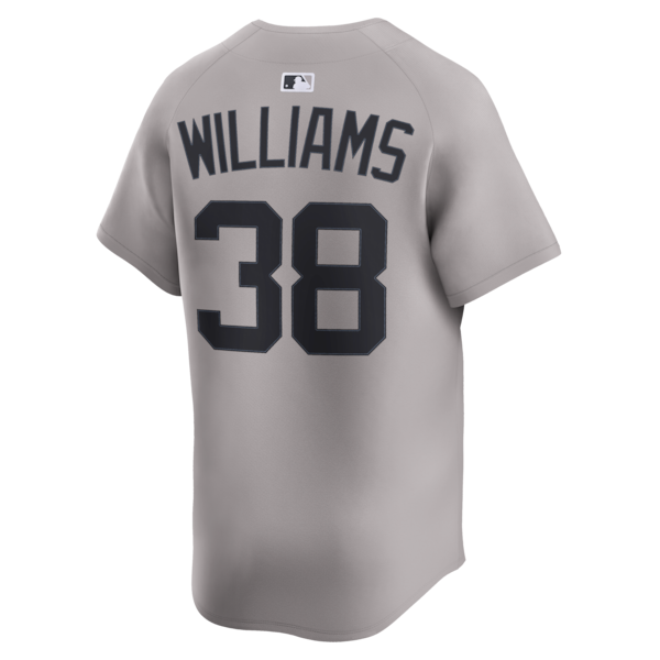 Devin Williams New York Yankees Nike Road Limited Player Jersey - Gray/White