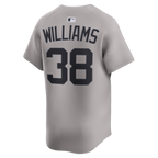 Devin Williams New York Yankees Nike Road Limited Player Jersey - Gray/White