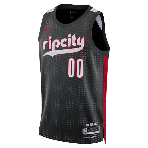 Scoot Henderson Portland Trail Blazers Nike Unisex 2024/25 Swingman Player Jersey - City Edition - Black