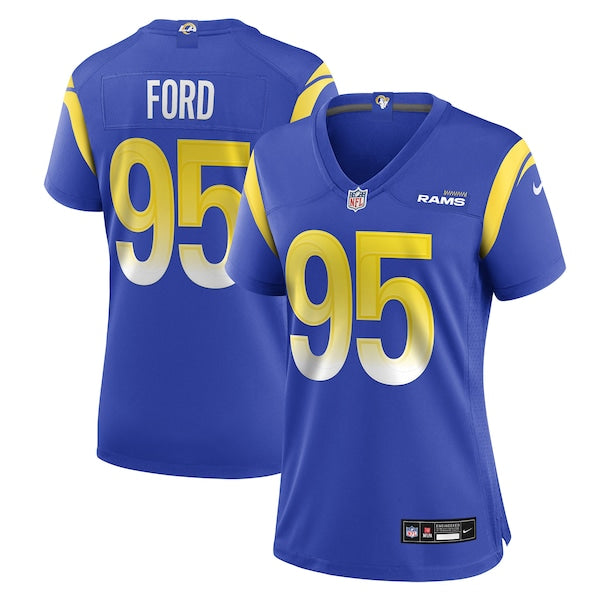 Poona Ford Los Angeles Rams Nike Women's Team Game Jersey -  Royal