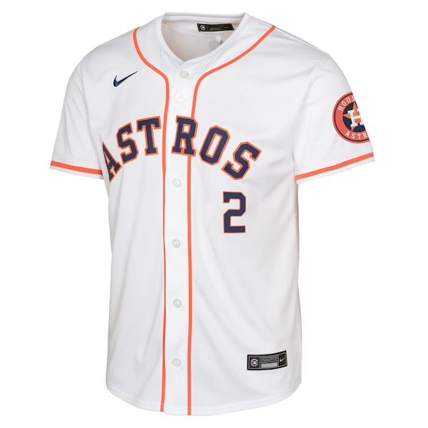 Alex Bregman Houston Astros Nike Youth Home Limited Jersey – White