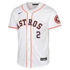Alex Bregman Houston Astros Nike Youth Home Limited Jersey – White