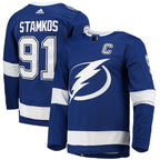 Steven Stamkos Tampa Bay Lightning adidas Home Primegreen Authentic Player Jersey - Blue/White
