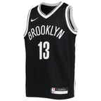 James Harden Brooklyn Nets Nike Youth Swingman Jersey - Icon Edition - Black