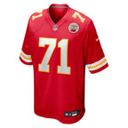 Josh Simmons Kansas City Chiefs Nike 2025 NFL Draft First Round Pick Game Jersey - Red