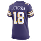 Justin Jefferson Minnesota Vikings Nike Women's Player Jersey - Purple