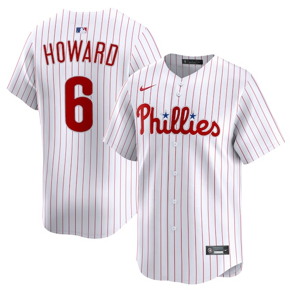 Ryan Howard Philadelphia Phillies Nike Limited Jersey - White/Cream