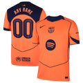 Barcelona Nike 2025/26 Custom Third Replica Jersey - Orange