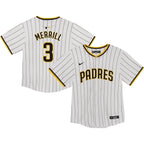 Jackson Merrill San Diego Padres Nike Toddler Home Player Game Jersey - White