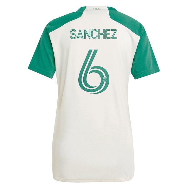 Ilie Sanchez Austin FC adidas Women's 2024 The Armadillo Kit Replica Player Jersey - Tan