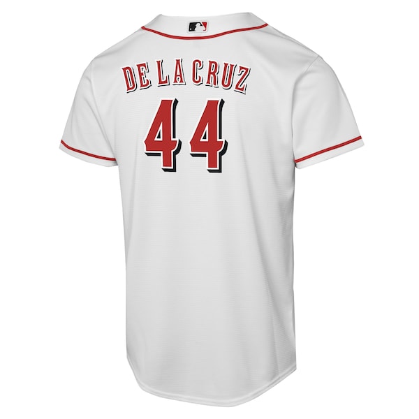 Elly De La Cruz Cincinnati Reds Nike Youth Home Replica Player Jersey - White