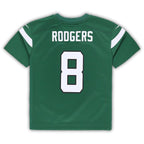 Aaron Rodgers New York Jets Nike Toddler Game Jersey - Gotham Green