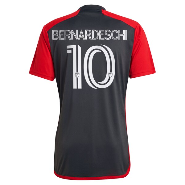 Federico Bernardeschi Toronto FC adidas 2024 Club Kit Replica Player Jersey - Gray