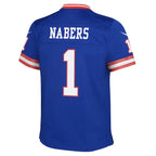 Malik Nabers New York Giants Nike Youth Alternate Game Jersey - Royal