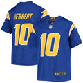 Justin Herbert Los Angeles Chargers Nike Youth Game Jersey - Royal/Navy/Powder Blue/White