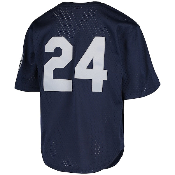 Ken Griffey Jr. Seattle Mariners Youth Cooperstown Collection Mesh Batting Practice Jersey - Navy