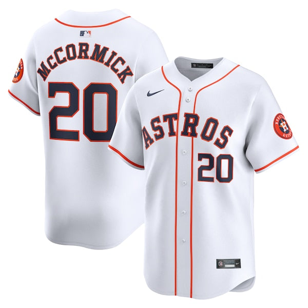 Chas McCormick Houston Astros Nike Home Limited Player Jersey - White