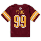 Chase Young Washington Commanders Nike Preschool Game Jersey - Burgundy