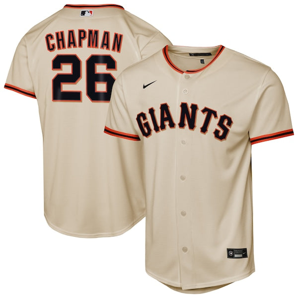 Matt Chapman San Francisco Giants Nike Youth Home Replica Jersey - Cream