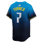 Trea Turner Philadelphia Phillies Nike City Connect Limited Jersey - Blue