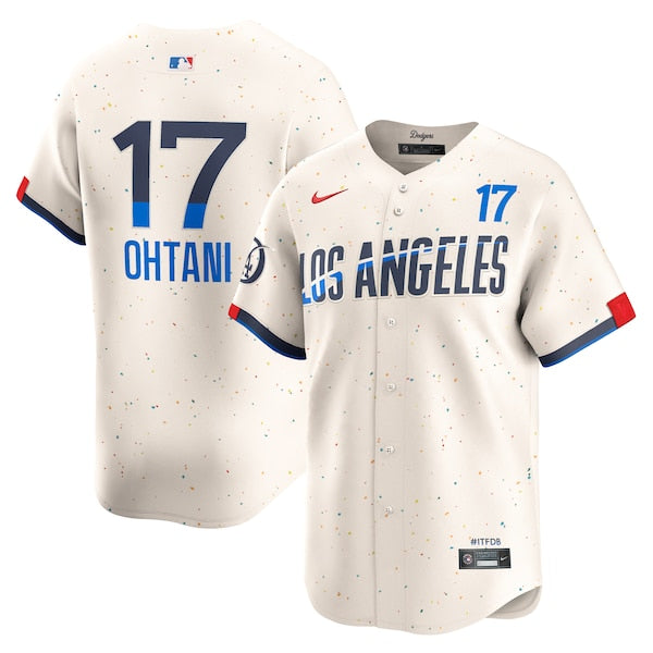 Shohei Ohtani Los Angeles Dodgers Nike 2024 City Connect Limited Player Jersey - Cream