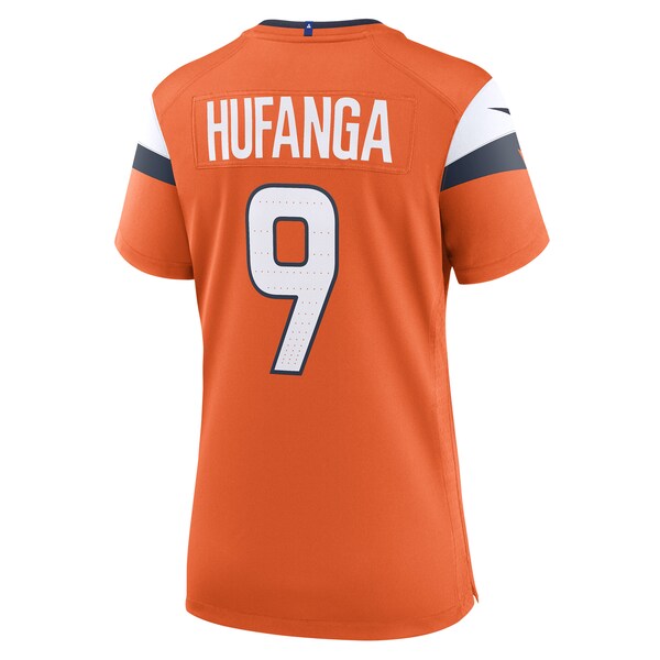 Talanoa Hufanga Denver Broncos Nike Women's Team Game Jersey -  Orange