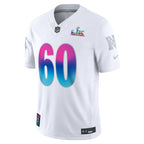Super Bowl LX Nike Vapor F.U.S.E. Limited Jersey - White