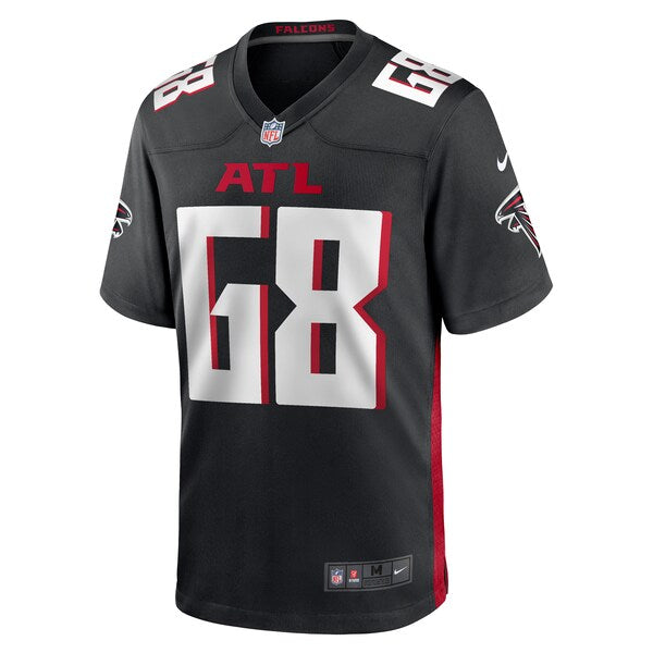 Kyle Hinton Atlanta Falcons Nike Team Game Jersey -  Black