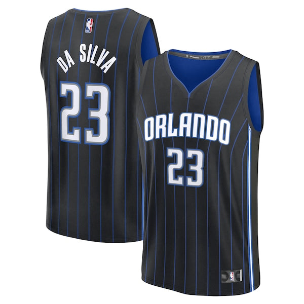 Tristan da Silva Orlando Magic  2024 NBA Draft Fast Break Player Jersey - Icon Edition - Black