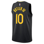 Jimmy Butler Golden State Warriors Jordan Brand Unisex Swingman Jersey - Statement Edition - Black