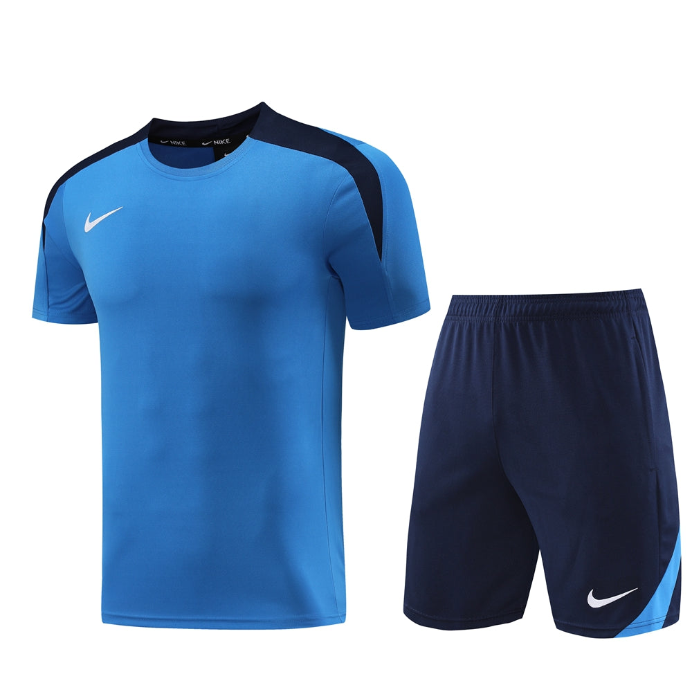 Nike Short Sleeve Training Jersey Set-ND05- Blue