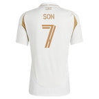 Son Heung-Min LAFC adidas 2025 Secondary Replica Player Jersey - White