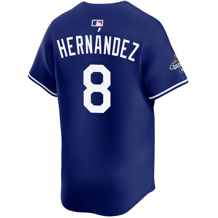 Enrique Hernández Los Angeles Dodgers Nike 2025 World Series Champions Limited Jersey - Royal