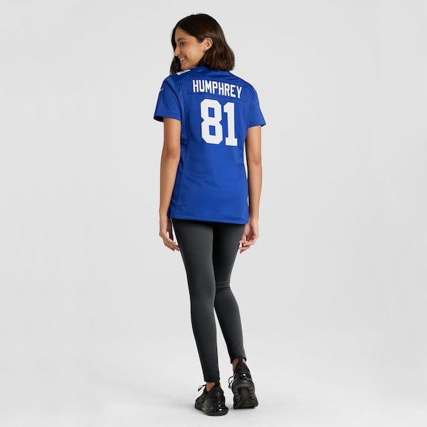 Lil'Jordan Humphrey New York Giants Nike Women's Team Game Jersey -  Royal