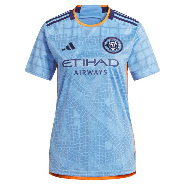 Thiago Martins New York City FC adidas Women's 2024 The Interboro Kit Replica Player Jersey - Light Blue