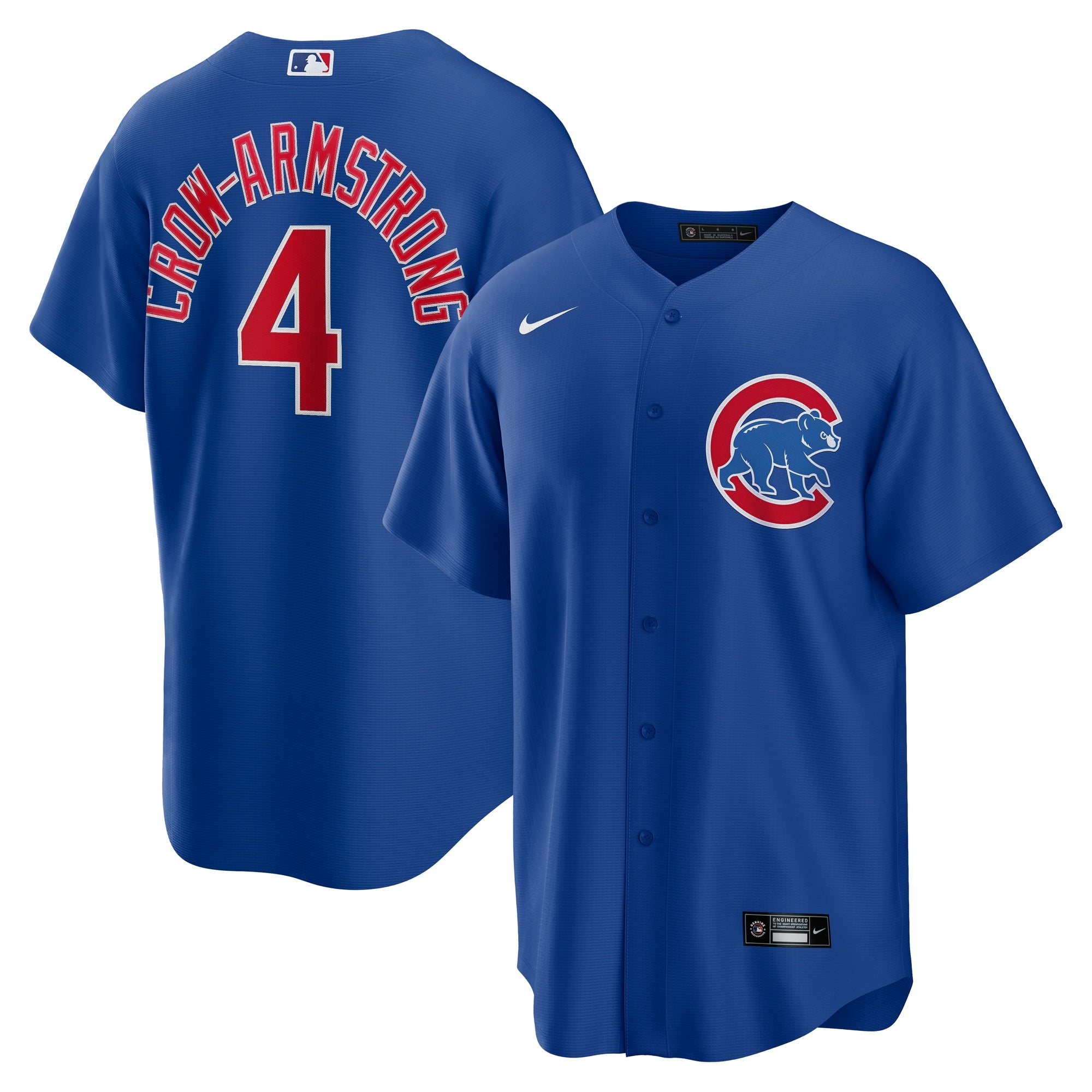 Pete Crow-Armstrong Chicago Cubs Nike Home Replica Jersey - White/Royal