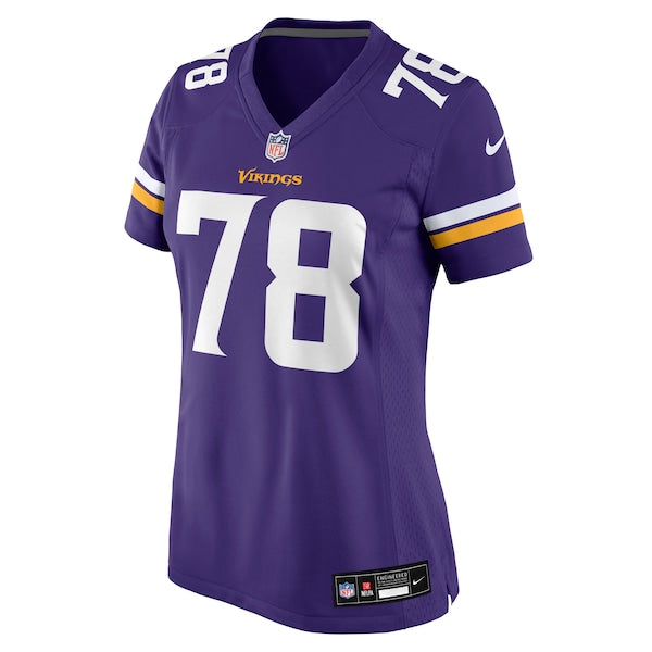 Ryan Kelly Minnesota Vikings Nike Women's Team Game Jersey -  Purple