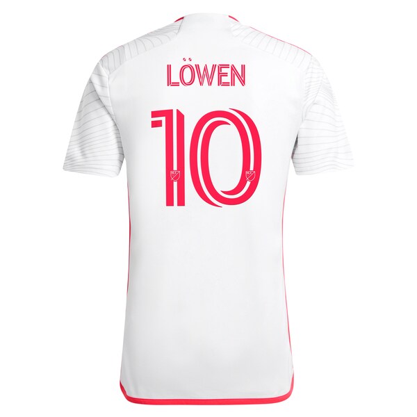 Eduard Löwen St. Louis City SC adidas 2024 The Confluence Kit Replica Player Jersey - White