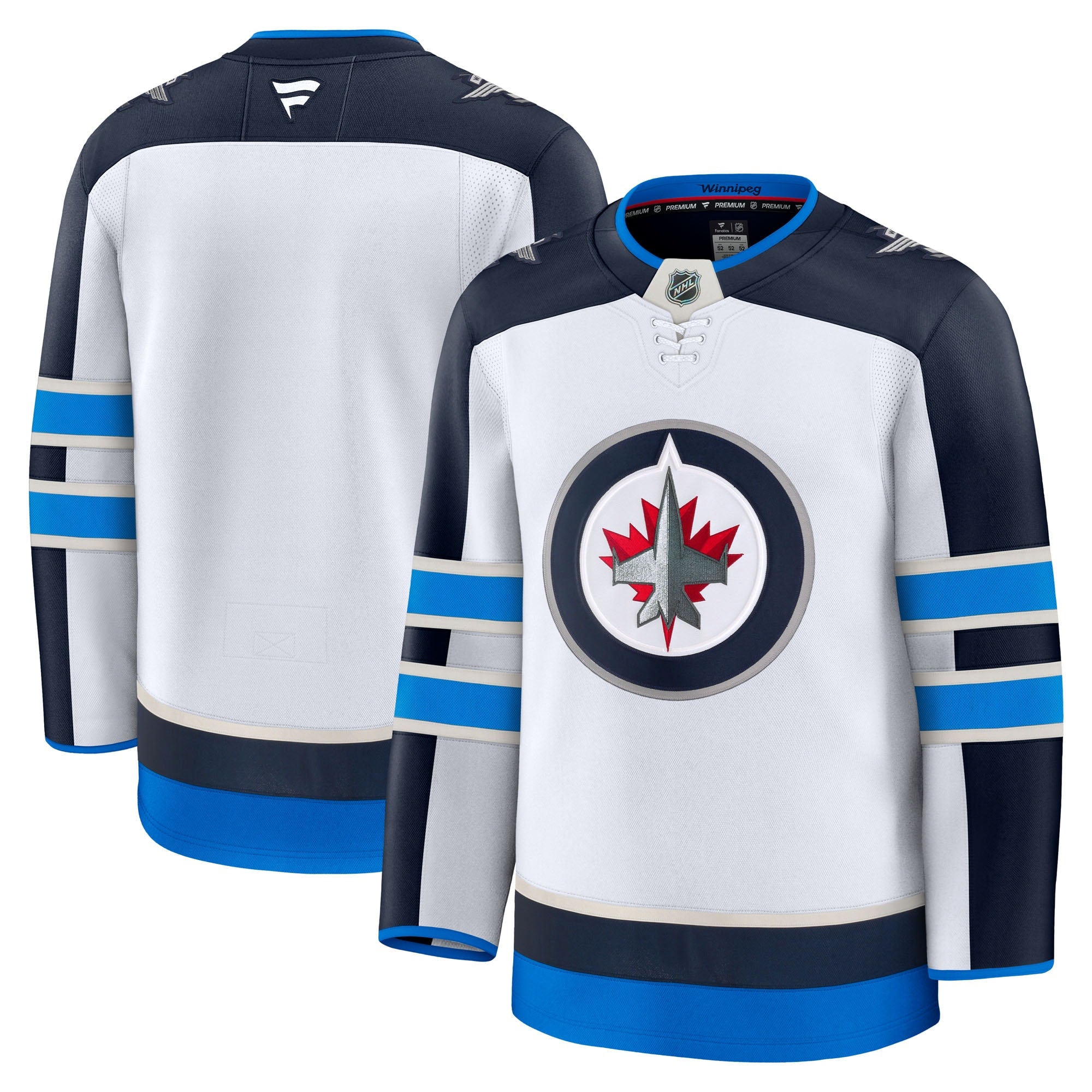 Winnipeg Jets  Home Premium Jersey - Navy/White