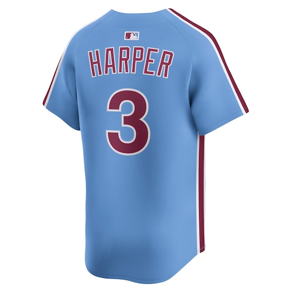 Bryce Harper Philadelphia Phillies Nike Alternate Limited Player Jersey - Light Blue