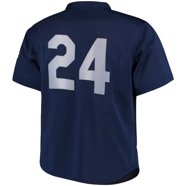 Ken Griffey Jr. Seattle Mariners Cooperstown Collection Mesh Batting Practice Jersey - Navy/Royal