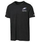 Philadelphia Eagles Nike Youth 2025 NFL Crucial Catch Tri-Blend Dri-FIT T-Shirt - Black
