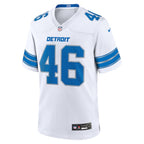 Jack Campbell Detroit Lions Nike White Game Jersey -  White/Blue/Black