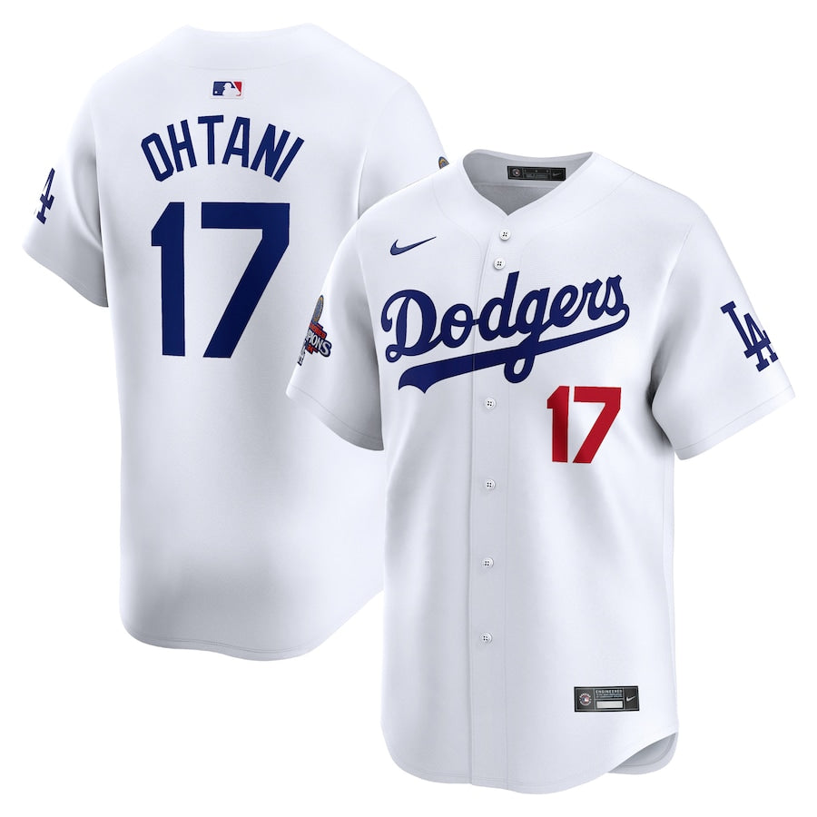 Shohei Ohtani Los Angeles Dodgers Nike 2024 World Series Champions Home Limited Player Jersey - White
