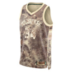 Giannis Antetokounmpo Milwaukee Bucks Nike Unisex Select Series Swingman Jersey - Brown