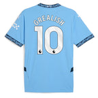 Jack Grealish Manchester City Puma 2024/25 Home Replica Player Jersey - Light Blue